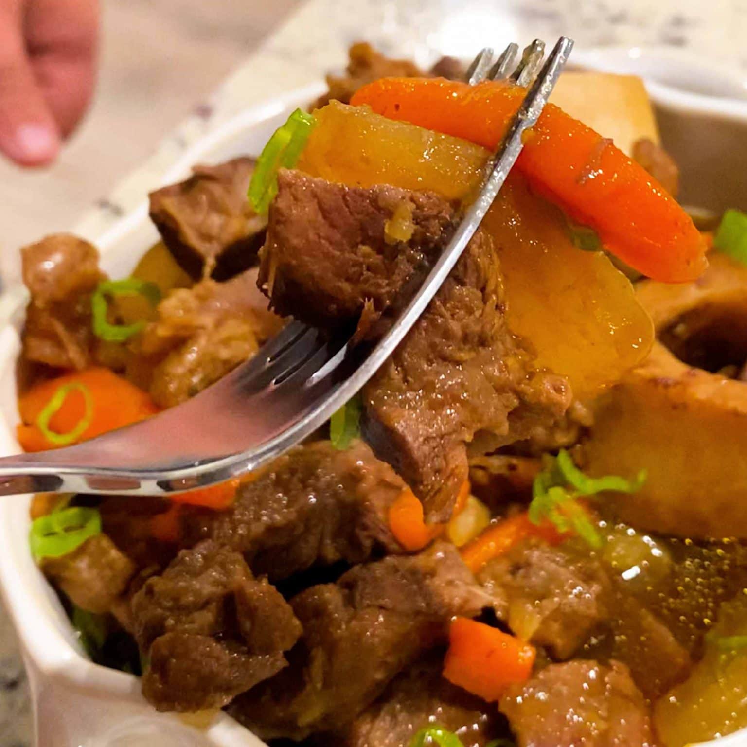 Beef Shank Stew Bear Cusine